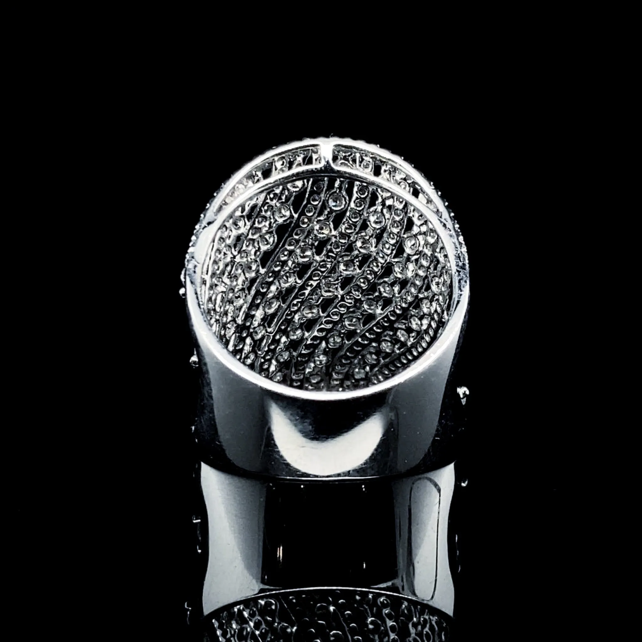PREORDER | Statement Webbed Cocktail Diamond Ring 14kt