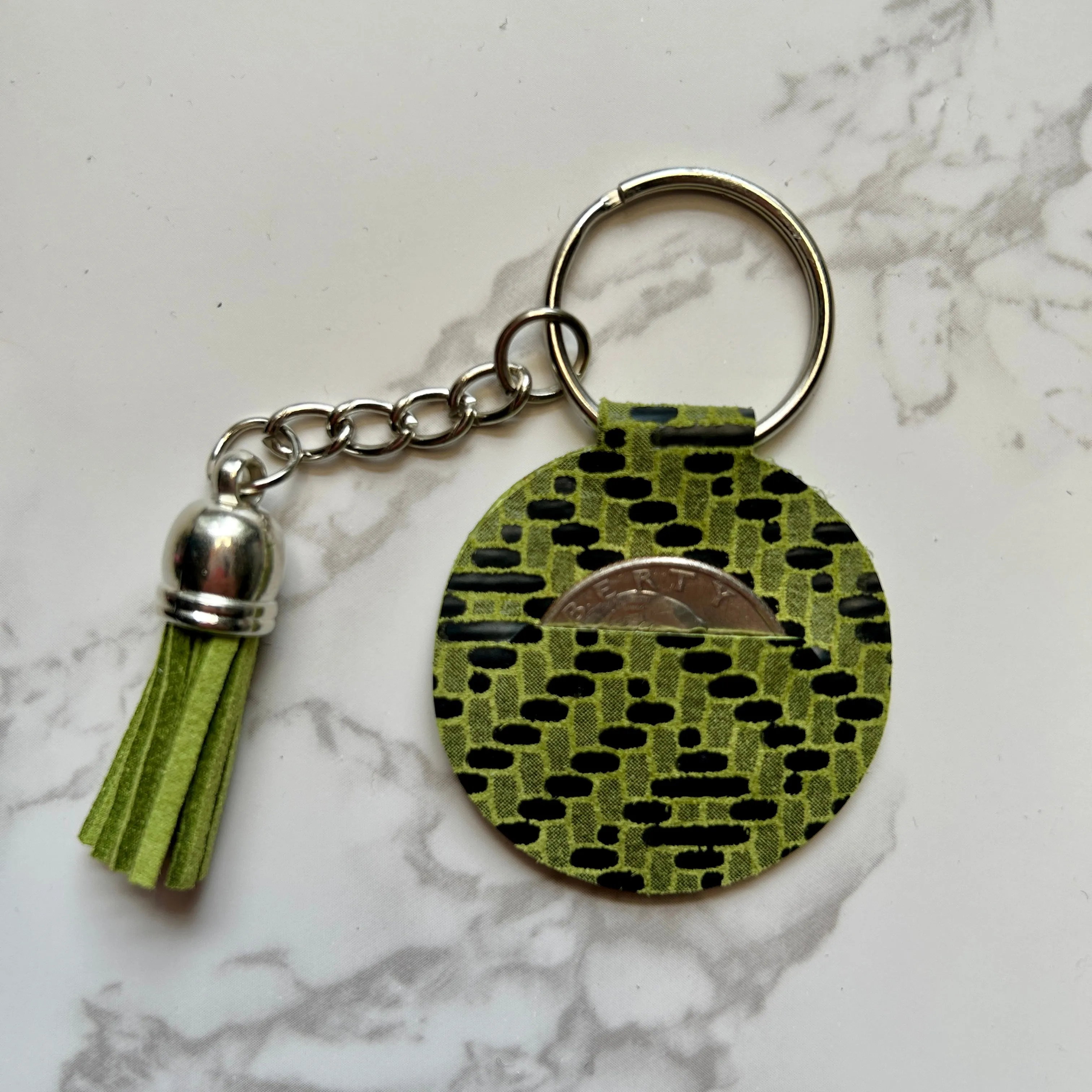 Quarter Keeper Keychain