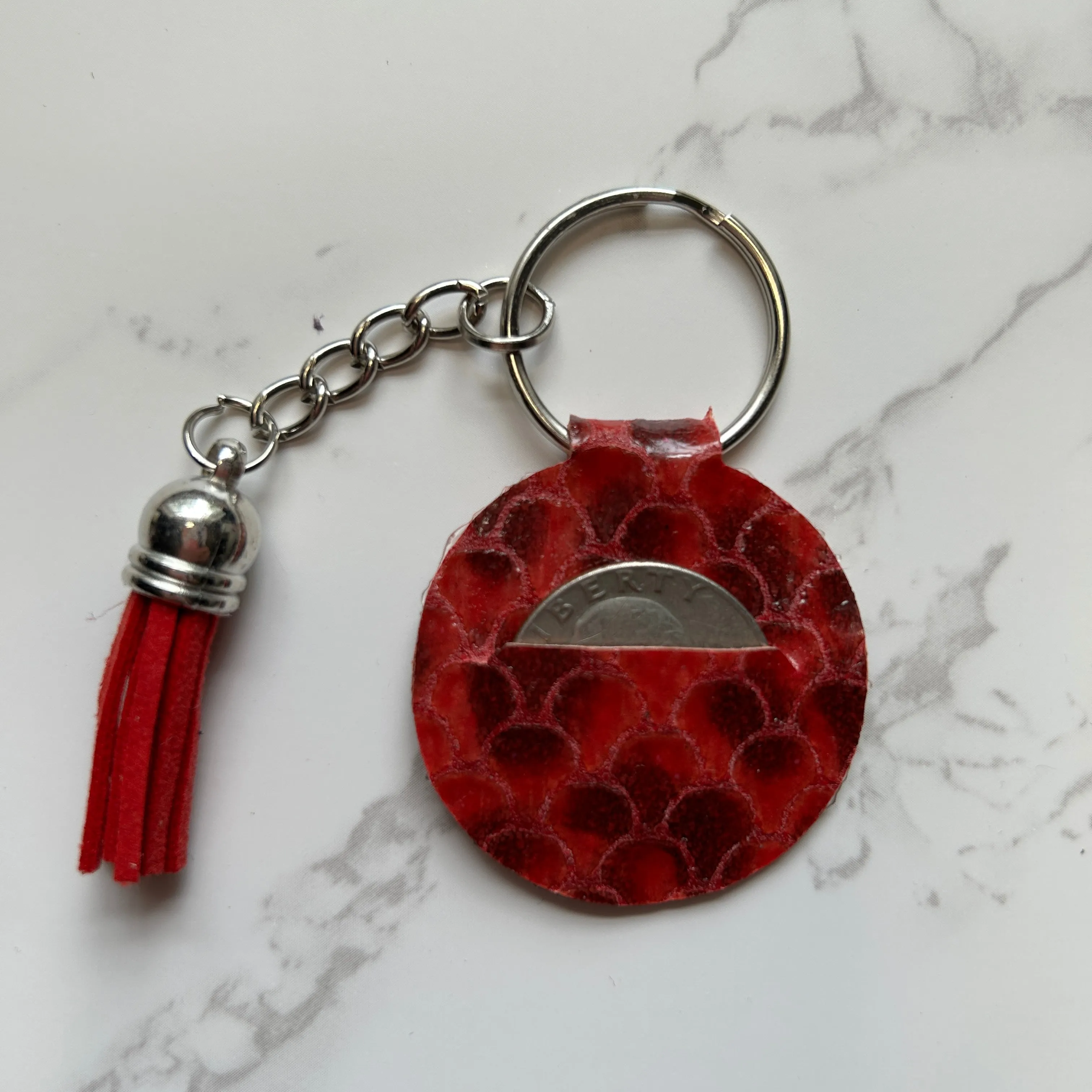 Quarter Keeper Keychain