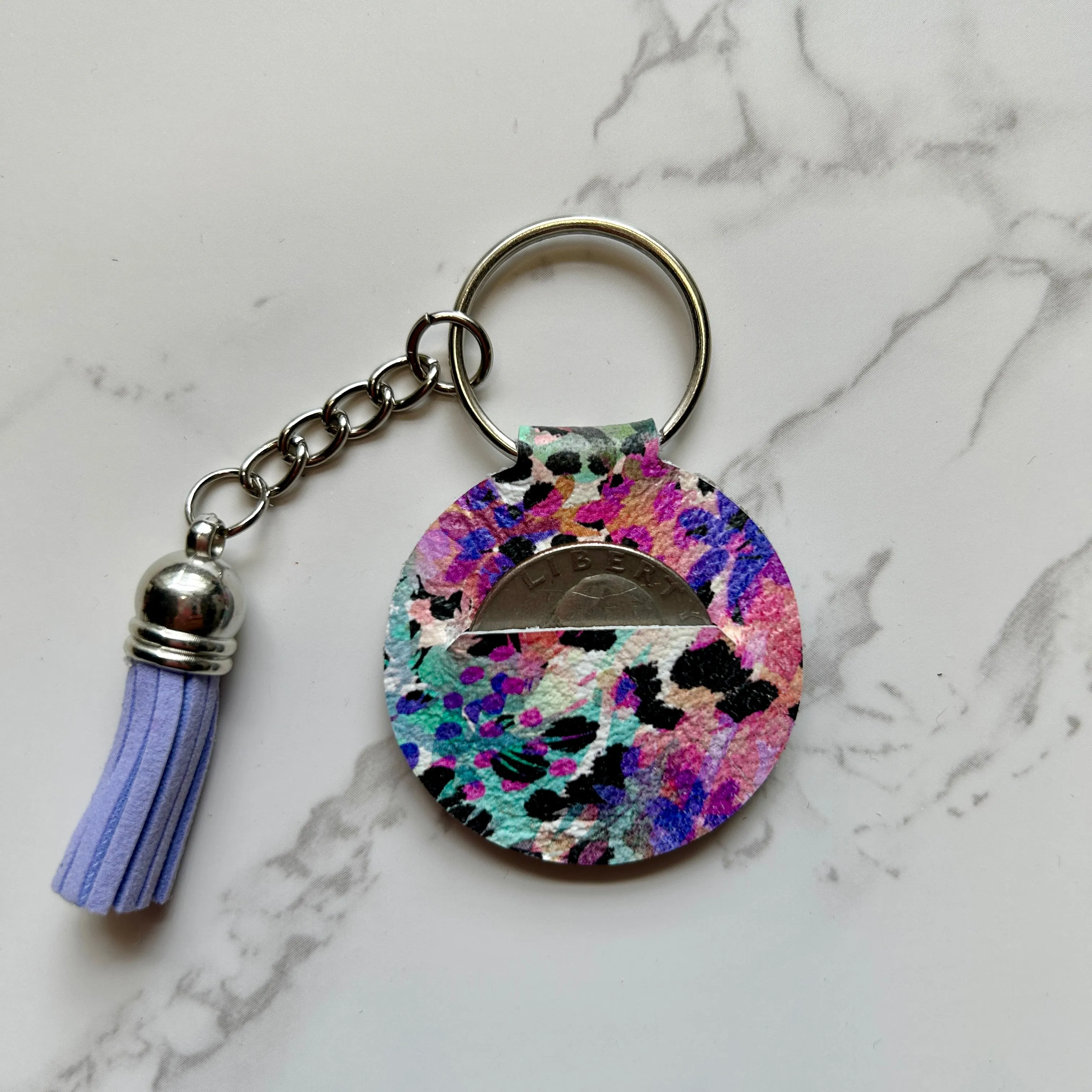 Quarter Keeper Keychain