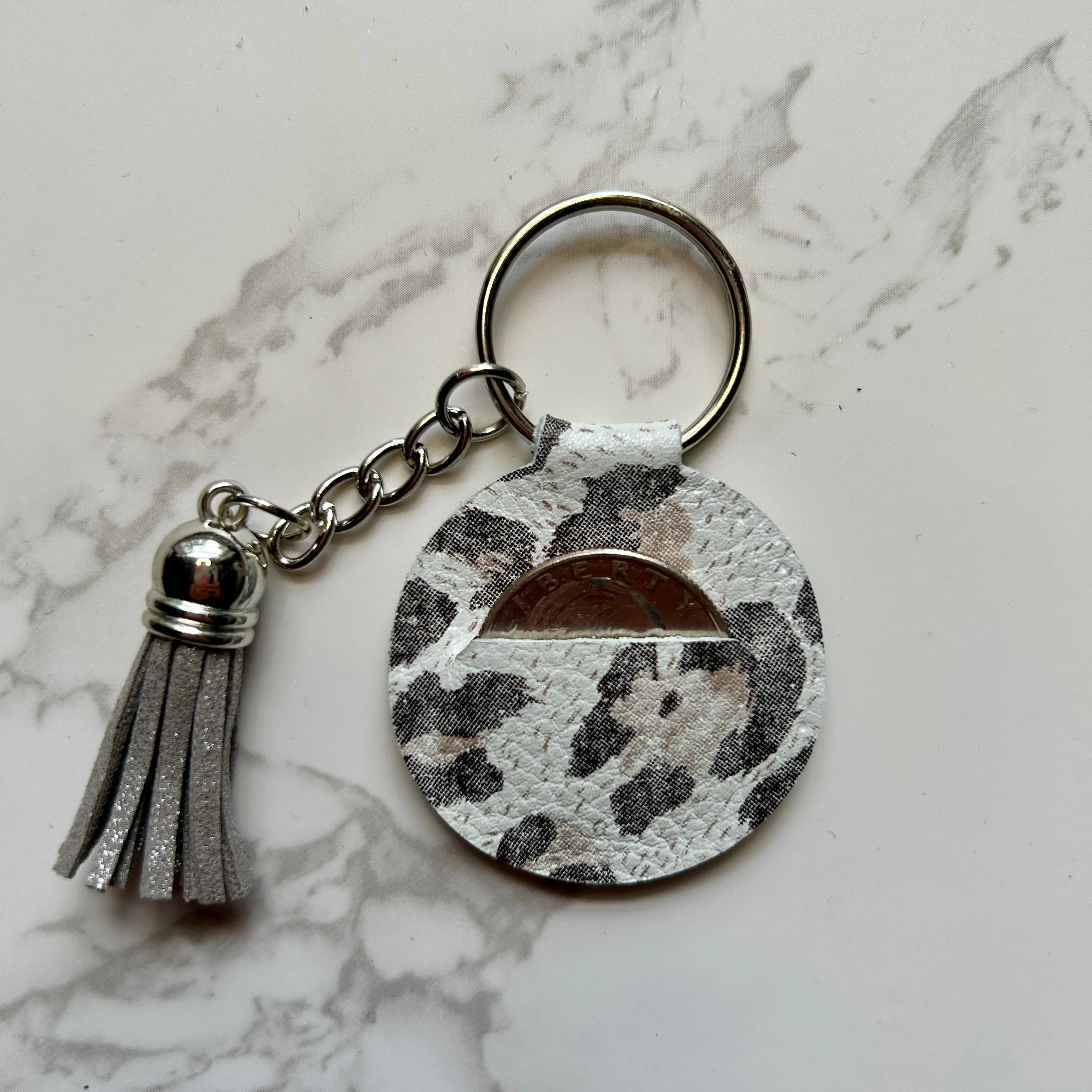 Quarter Keeper Keychain