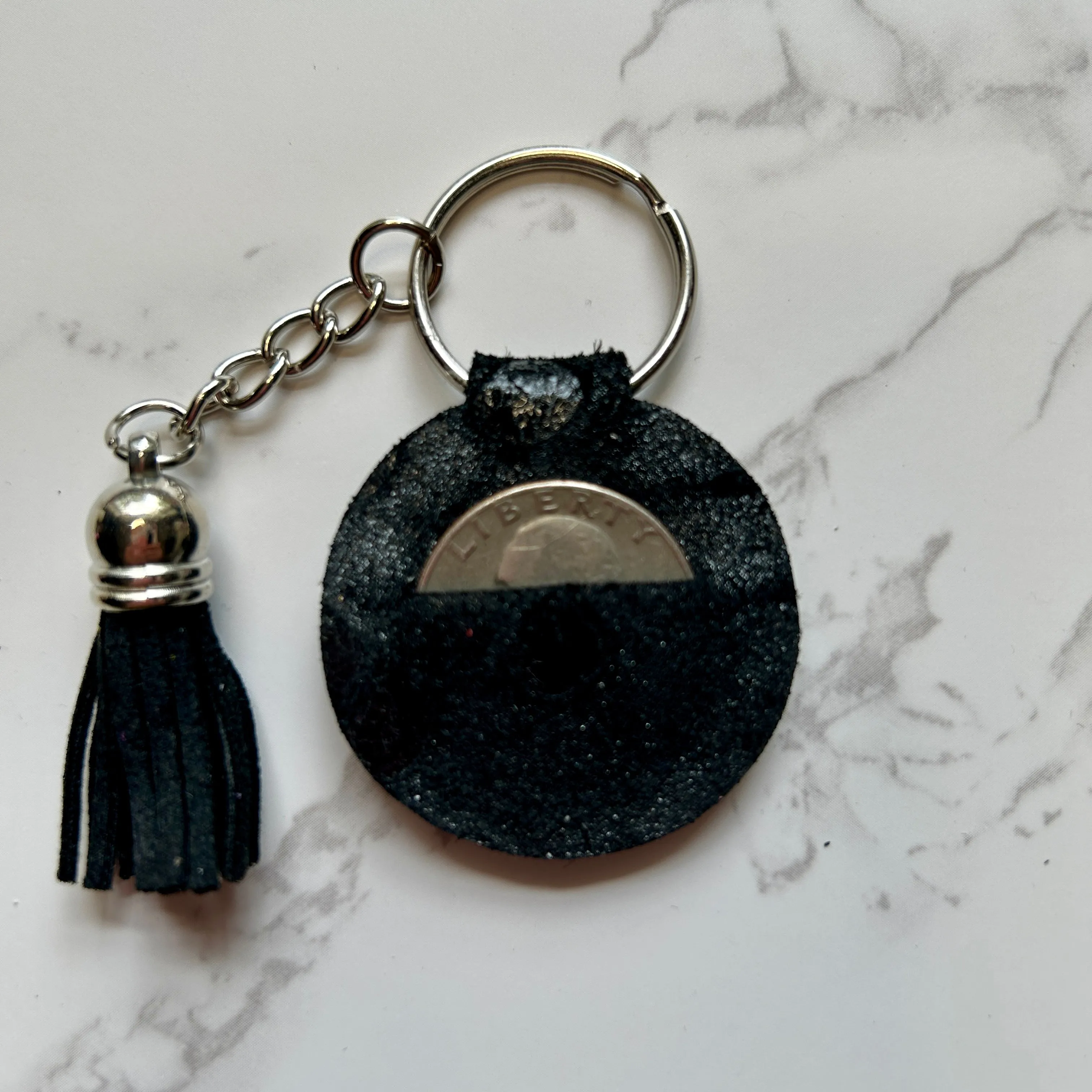 Quarter Keeper Keychain
