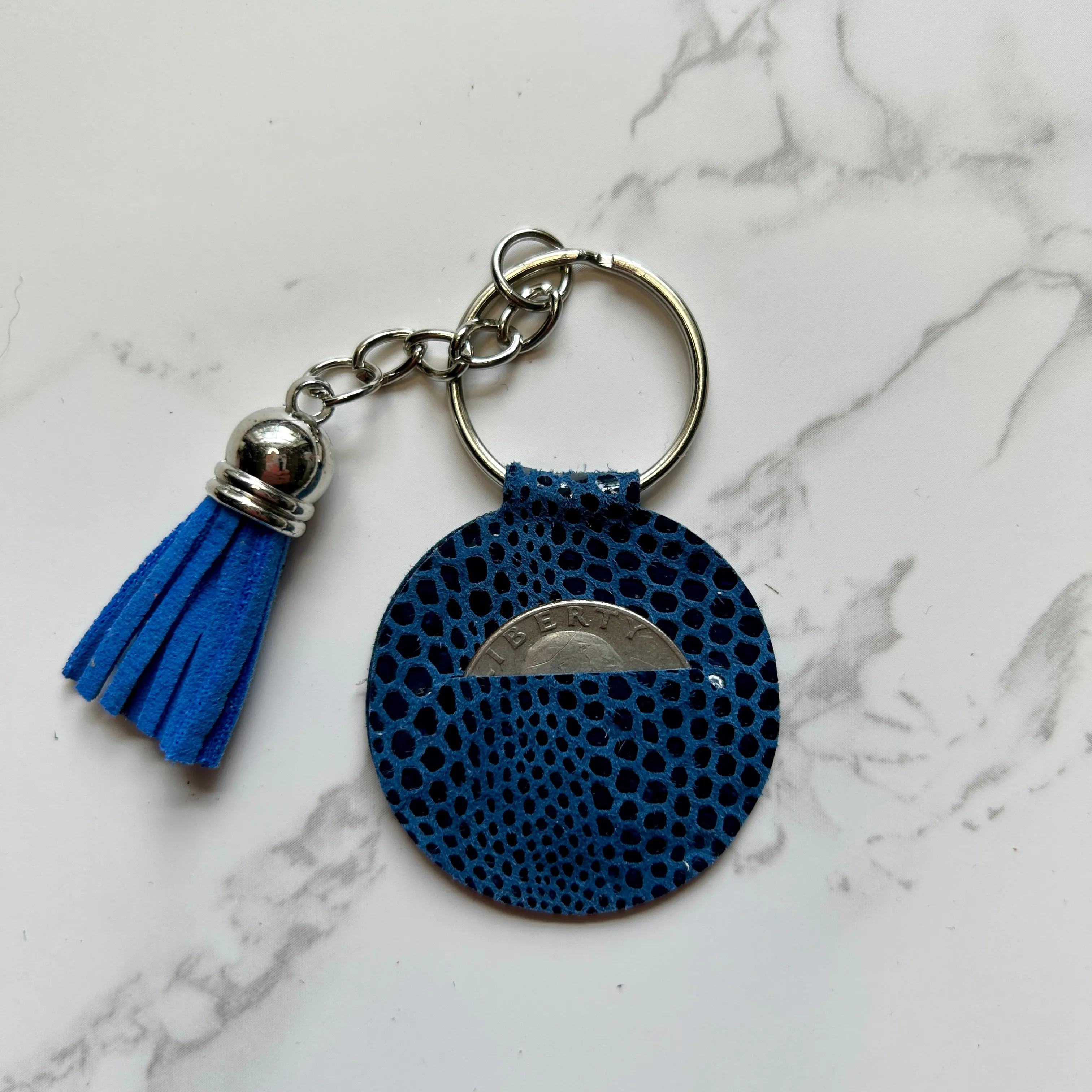 Quarter Keeper Keychain