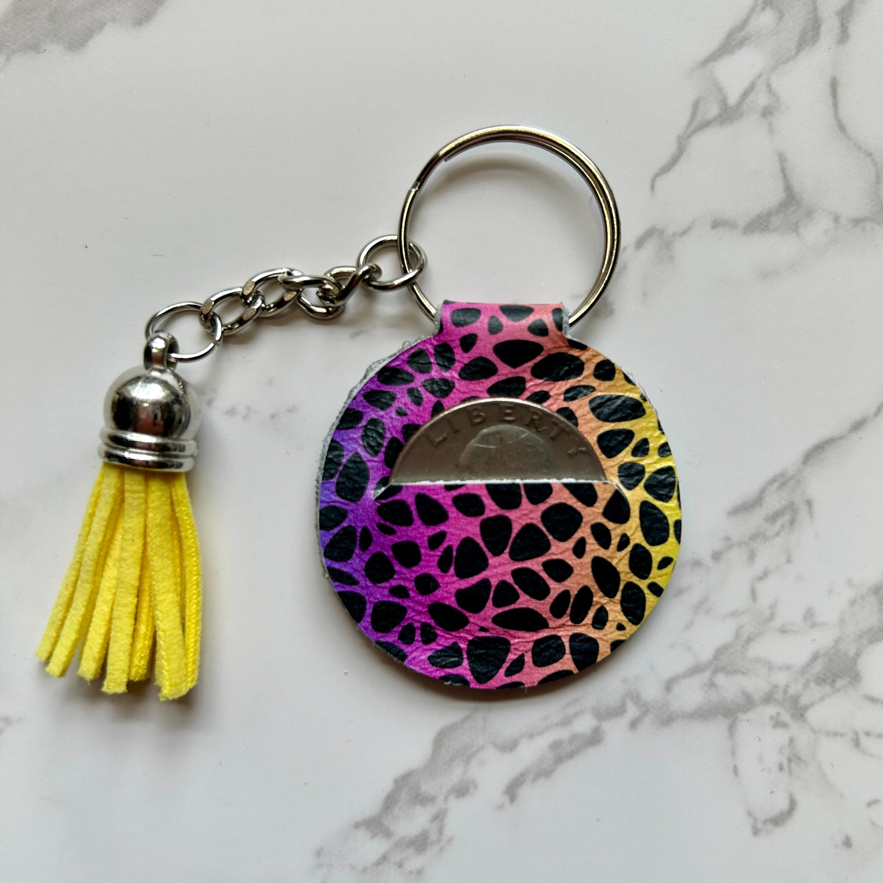 Quarter Keeper Keychain