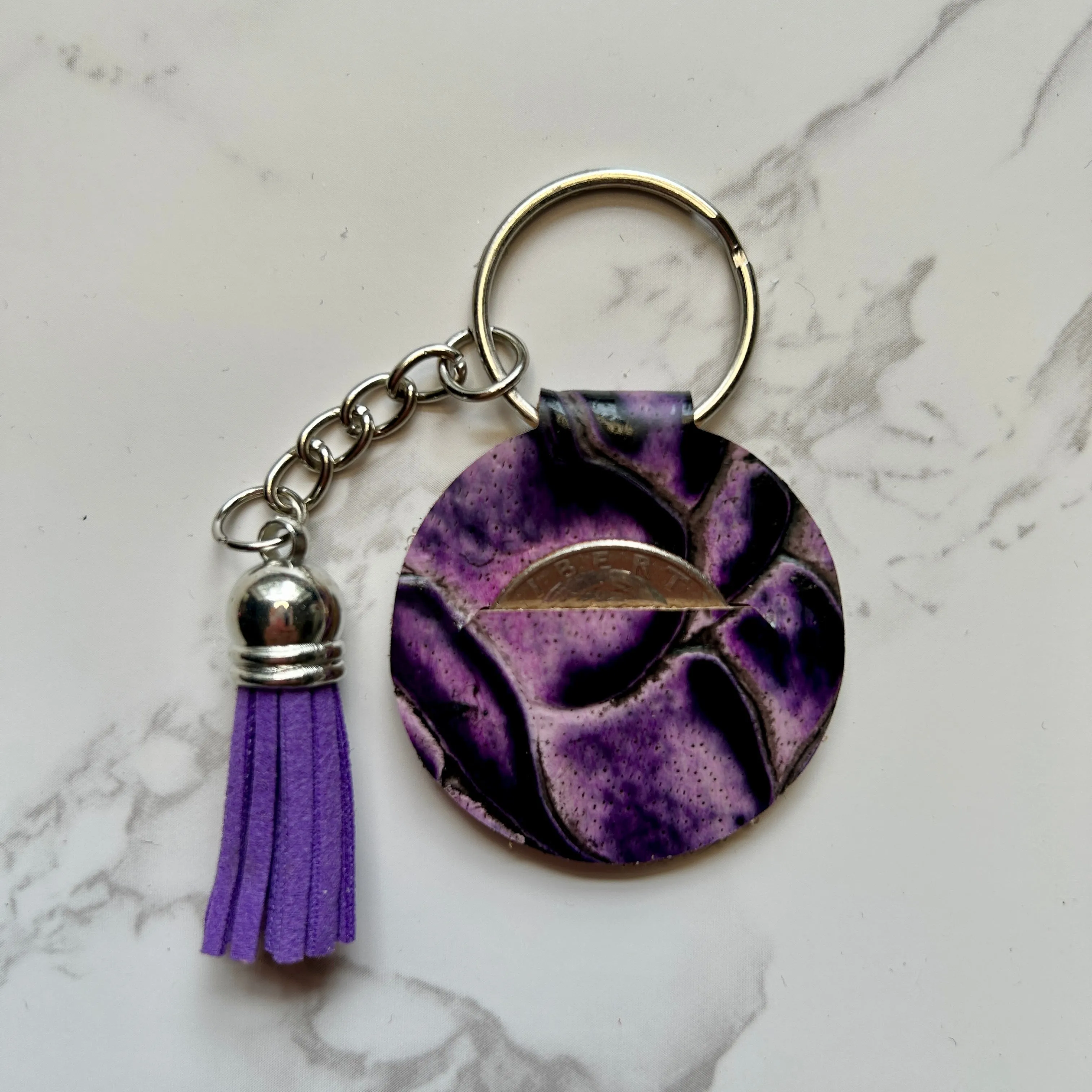 Quarter Keeper Keychain