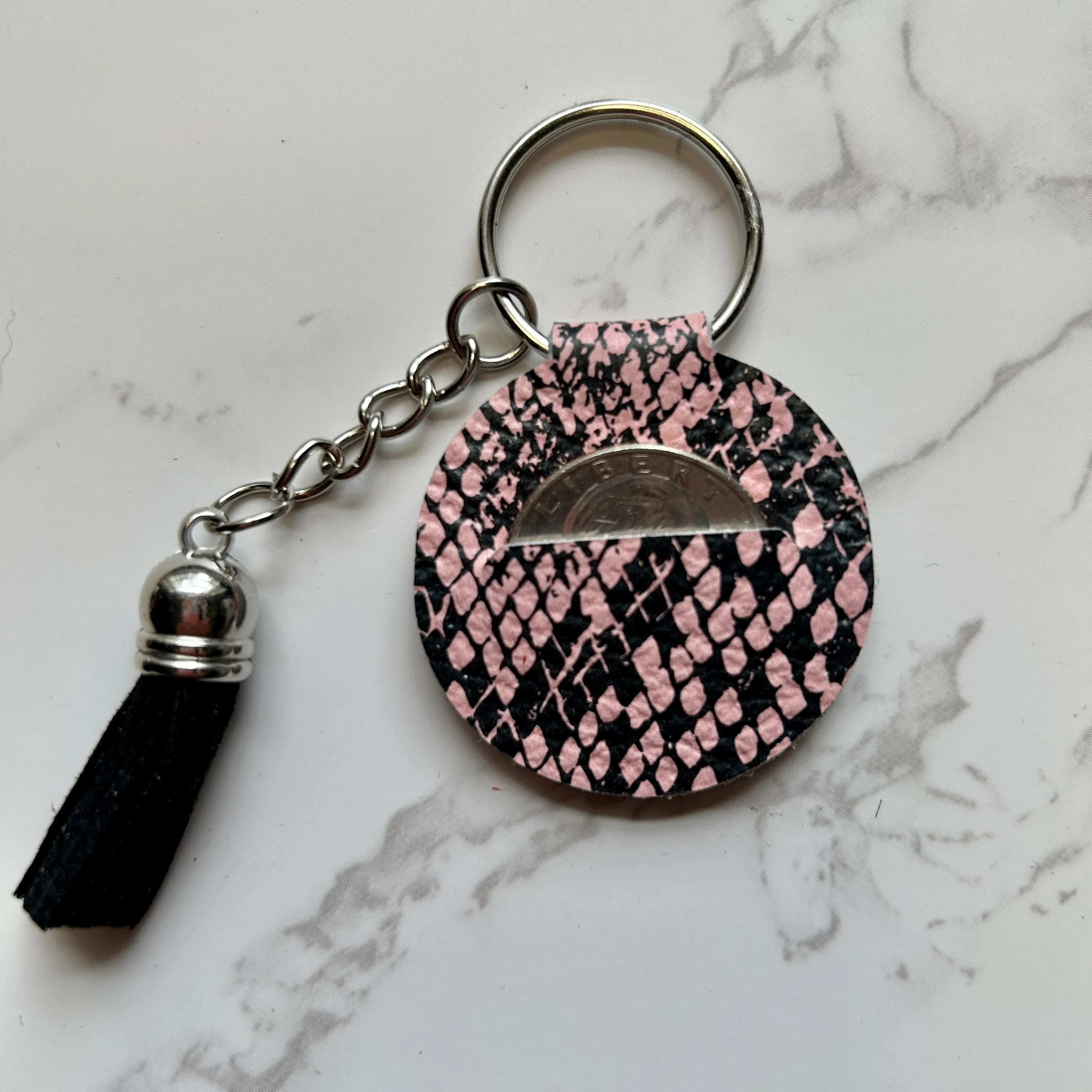 Quarter Keeper Keychain