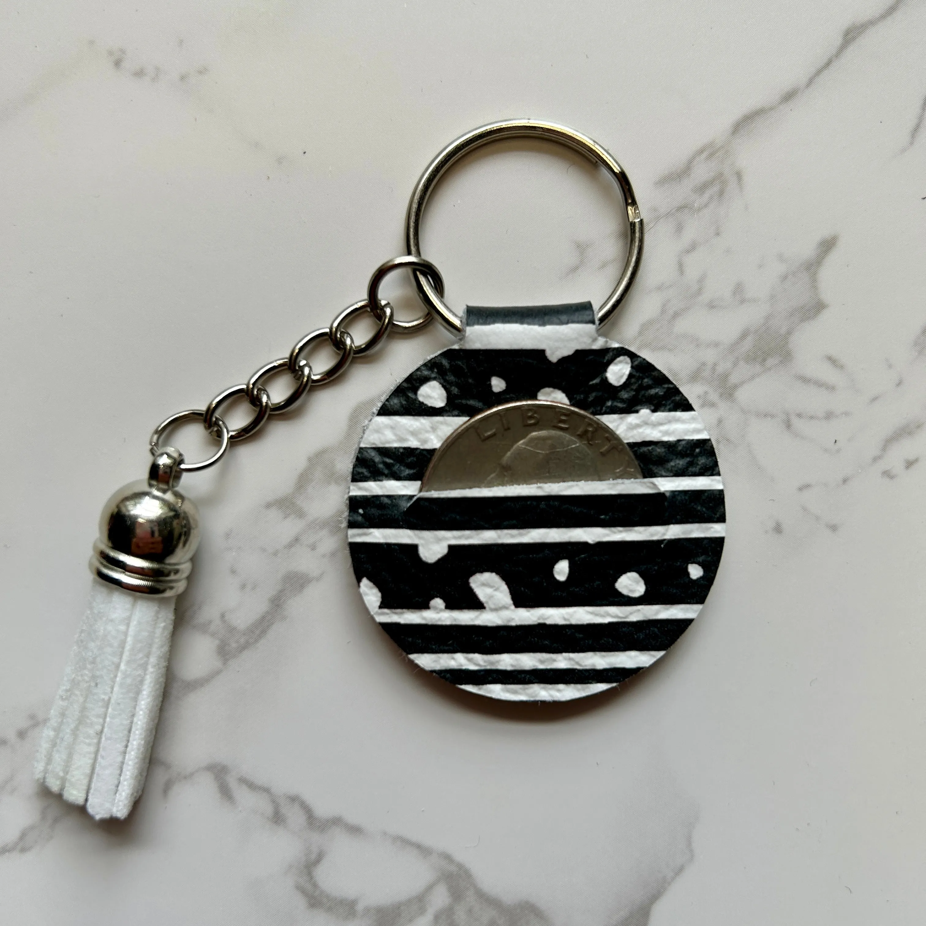 Quarter Keeper Keychain