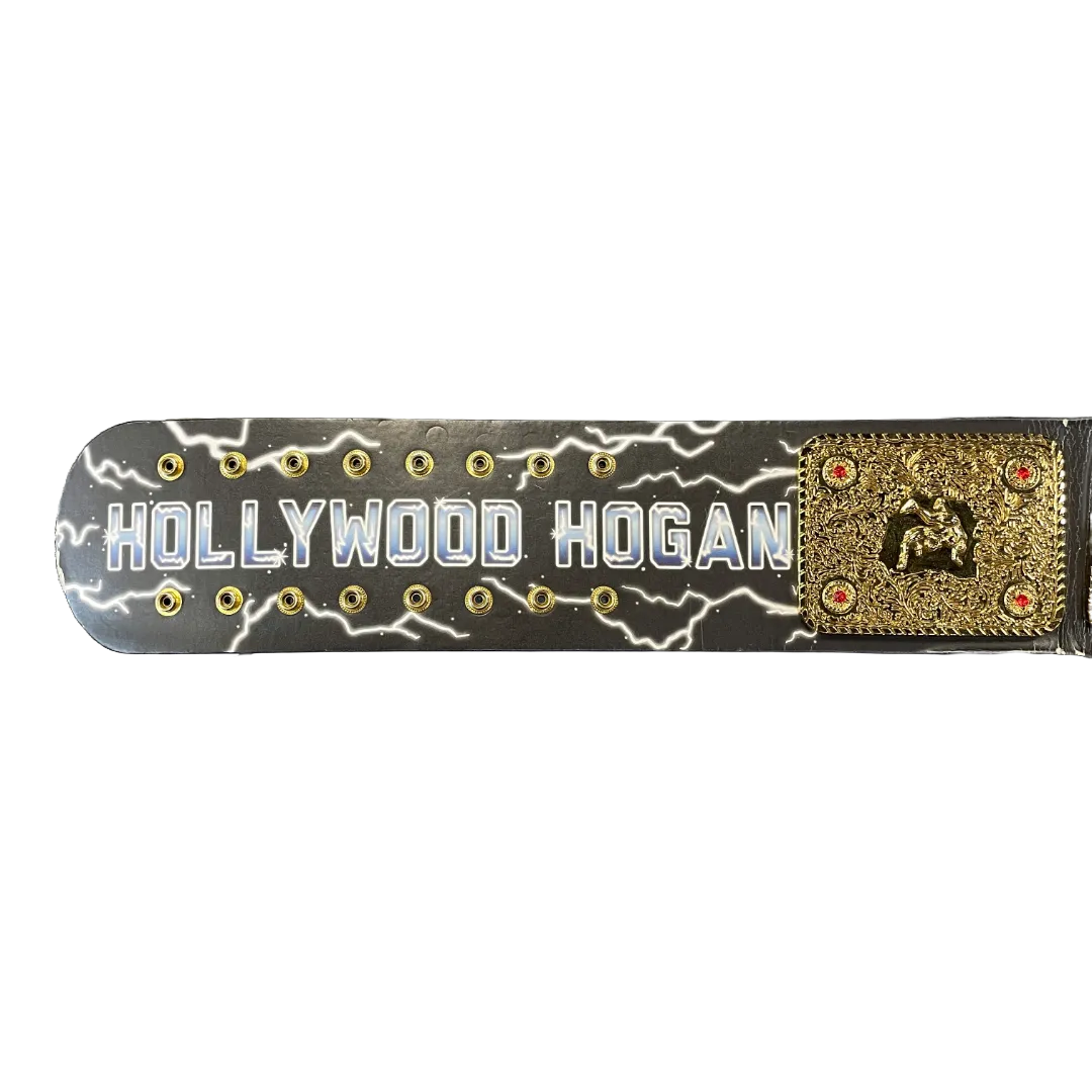 "Hollywood" Hulk Hogan nWo Signature Series Championship Replica Title Belt (Minor Cosmetic Markings)