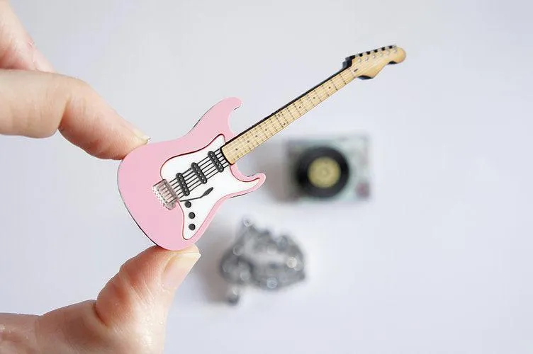 Rock and Roll Brooches Set of 3 by Laliblue