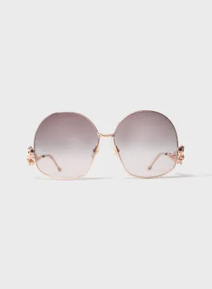 Rose-Gold Sunglasses