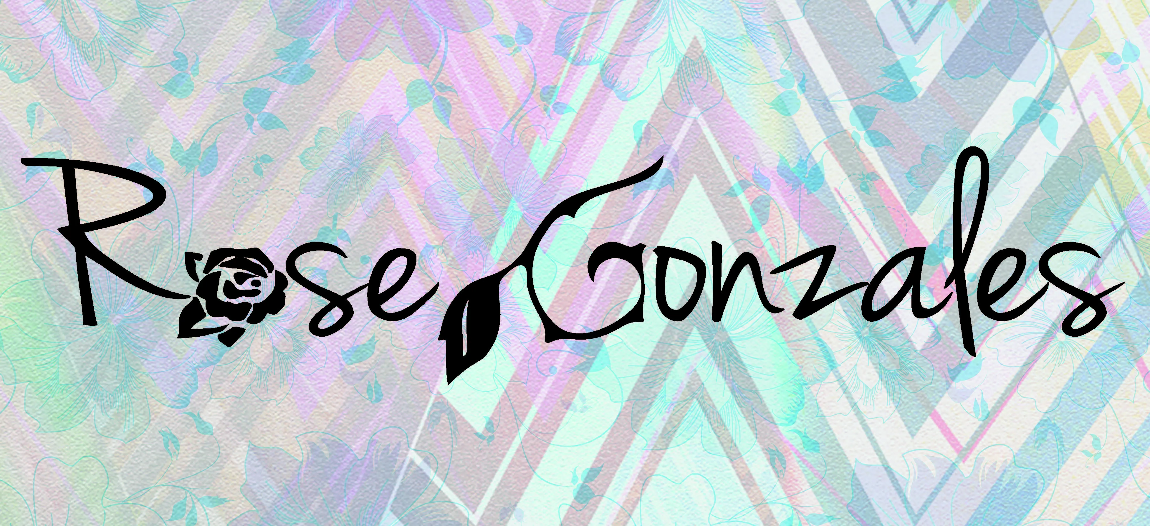 Rose Gonzales "Vanessa" Graffiti Collection Woven Bracelet in Aqua & Navy Blue