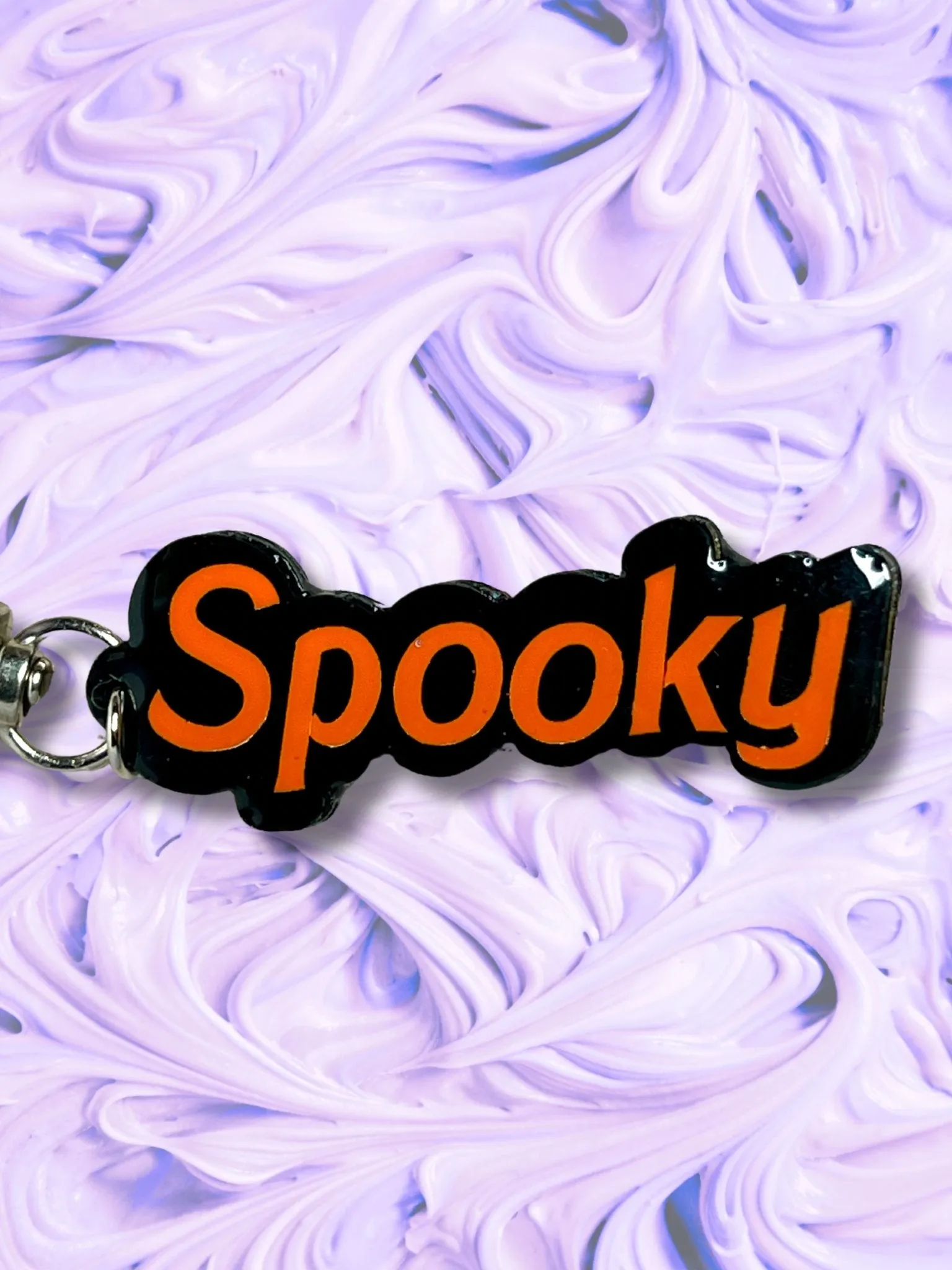 Spooky Doll Font Keychains