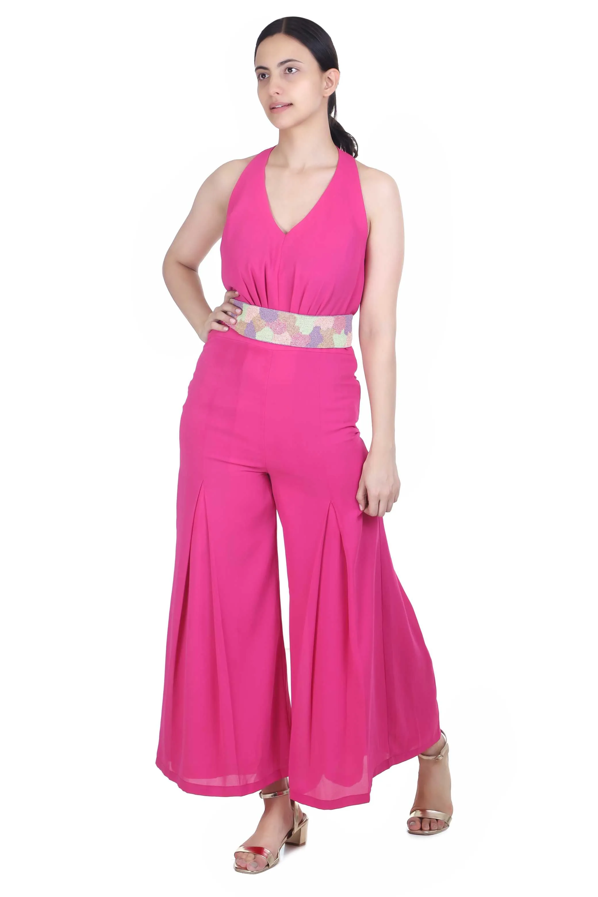 TERESA COLLAR JUMPSUIT FOR WOMEN