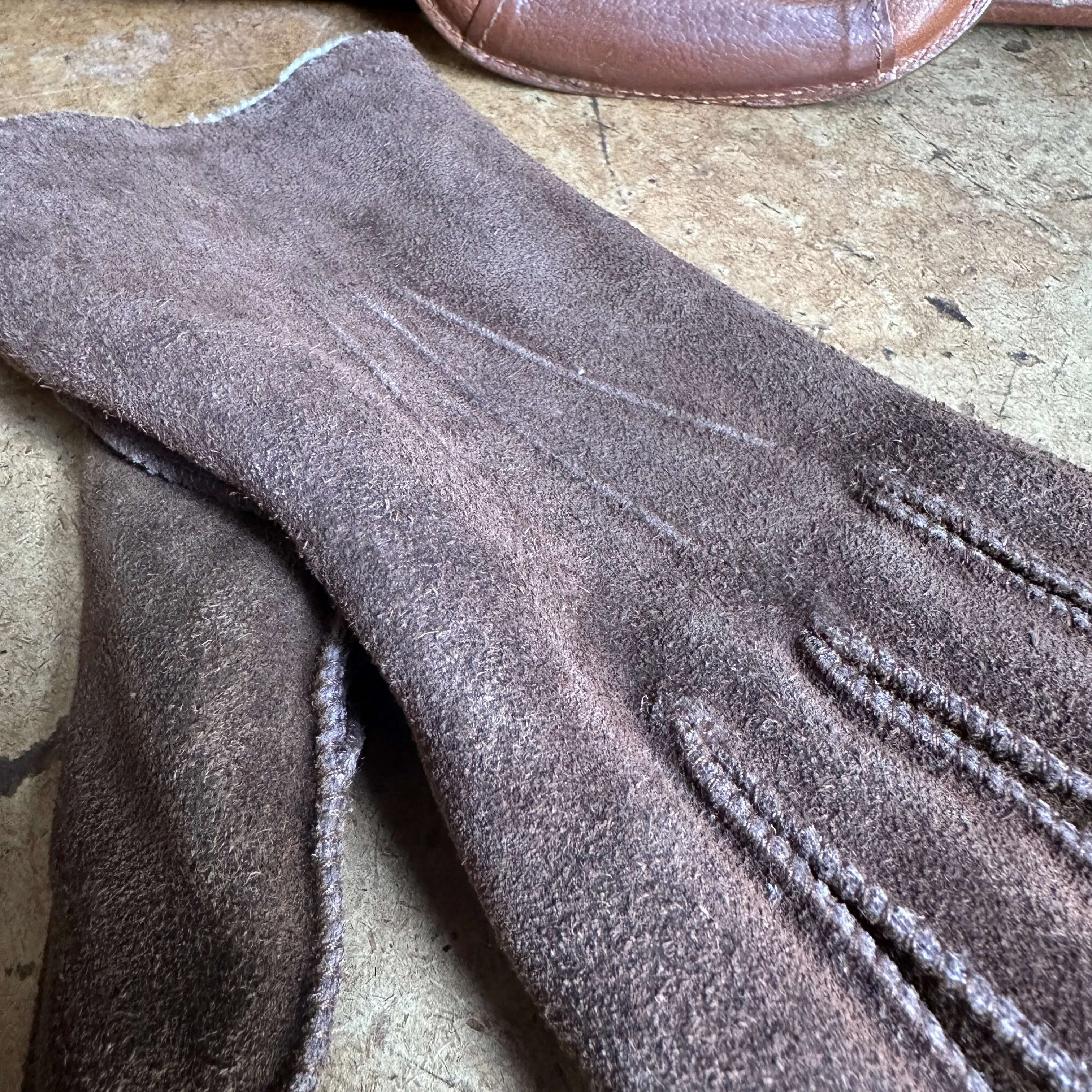 Vintage Genuine Leather “Avon” Gloves