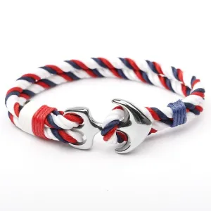 West Anchor Patriotic Anchor Bracelet