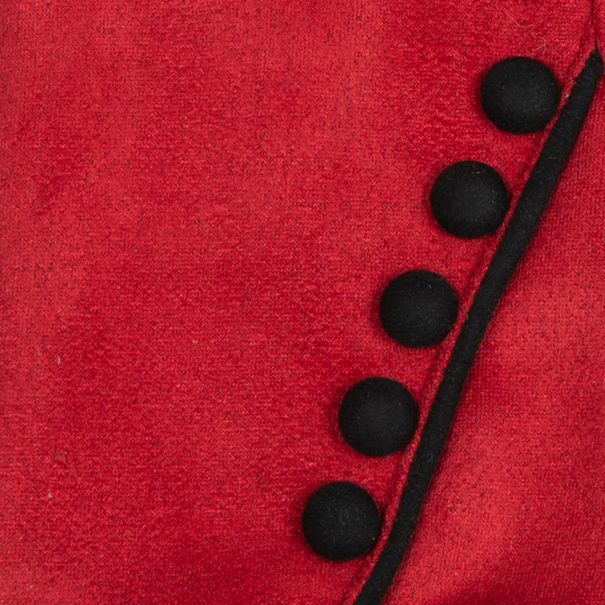 Women’s Faux Suede Gloves with Buttons