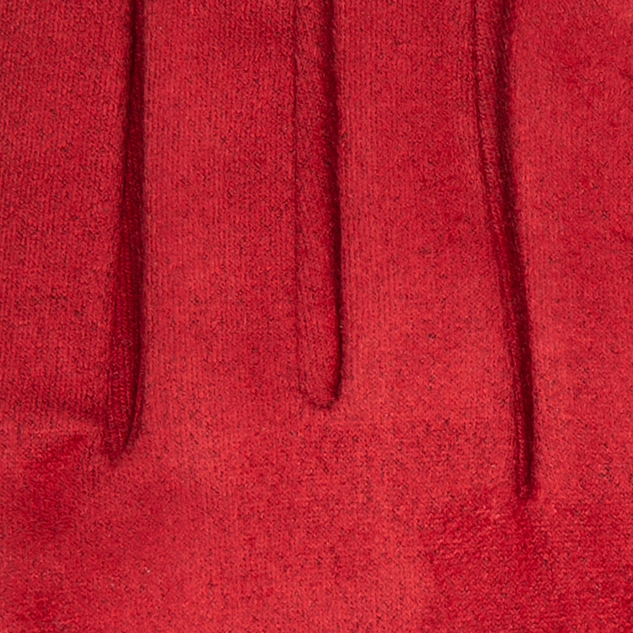 Women’s Faux Suede Gloves with Buttons