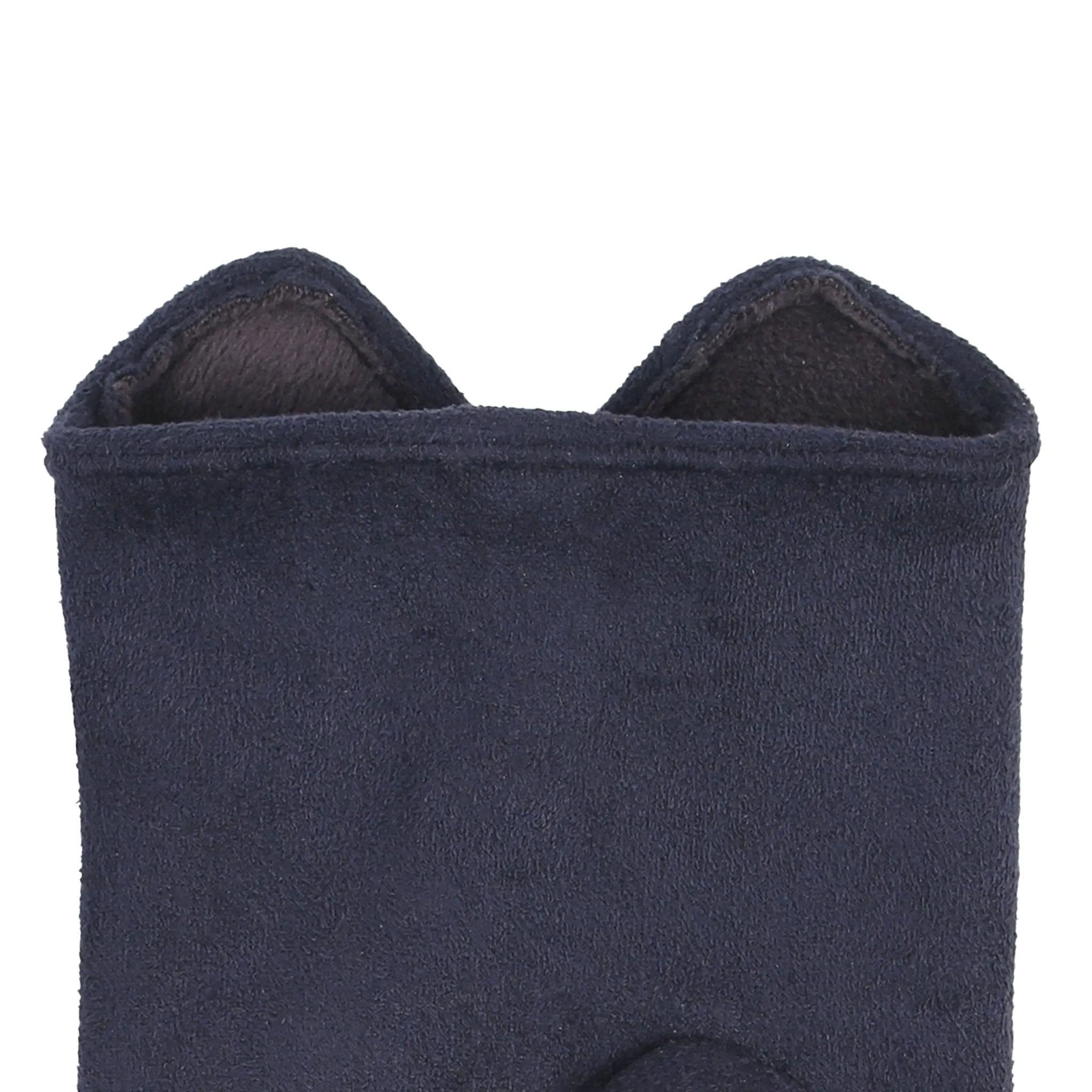 Women’s Faux Suede Gloves with Buttons
