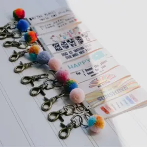 Words to live by keychains