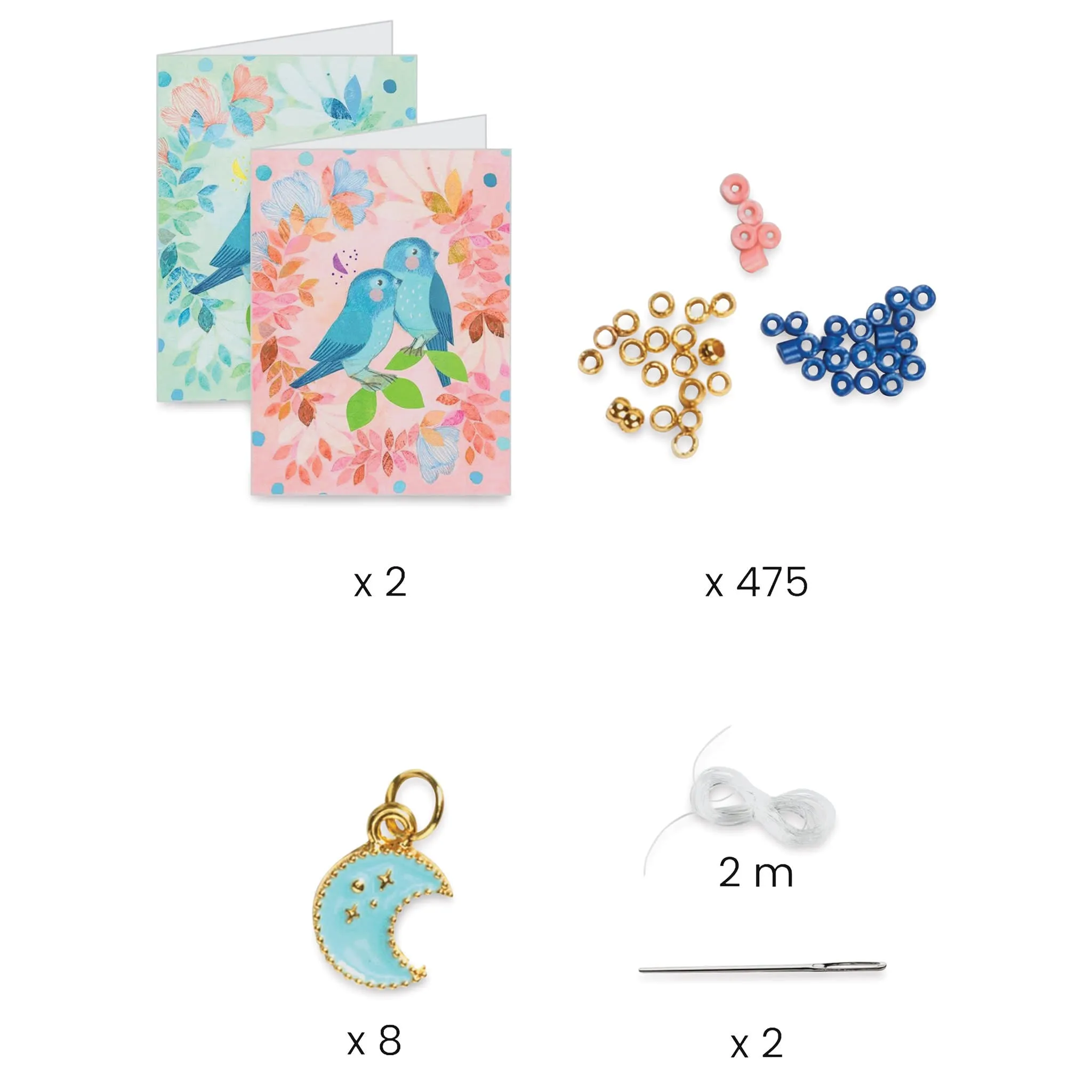 You & Me Bead Jewelry Kit - Sky Multi-Wrap